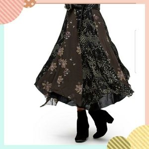 Free People Rock On Maxi Skirt